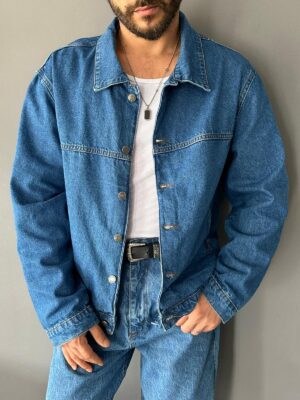 Mavi Retro Denim Ceket
